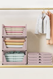 Hanah Home Estantería Multiusos Lavine - Powder
